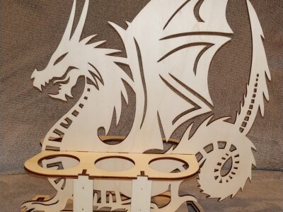 Stojalo za 6 piv - zmaj