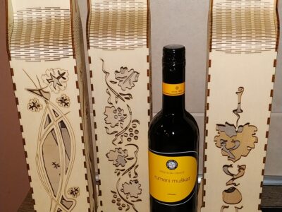 Okrasne škatle za buteljke