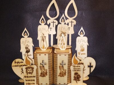 Komplet nagrobnih sveč